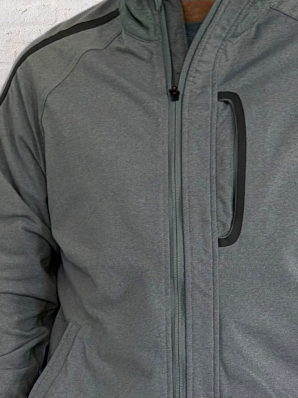Lululemon Kung Fu II Full Zip Jacket Heathered Green Men’s Estimated XL